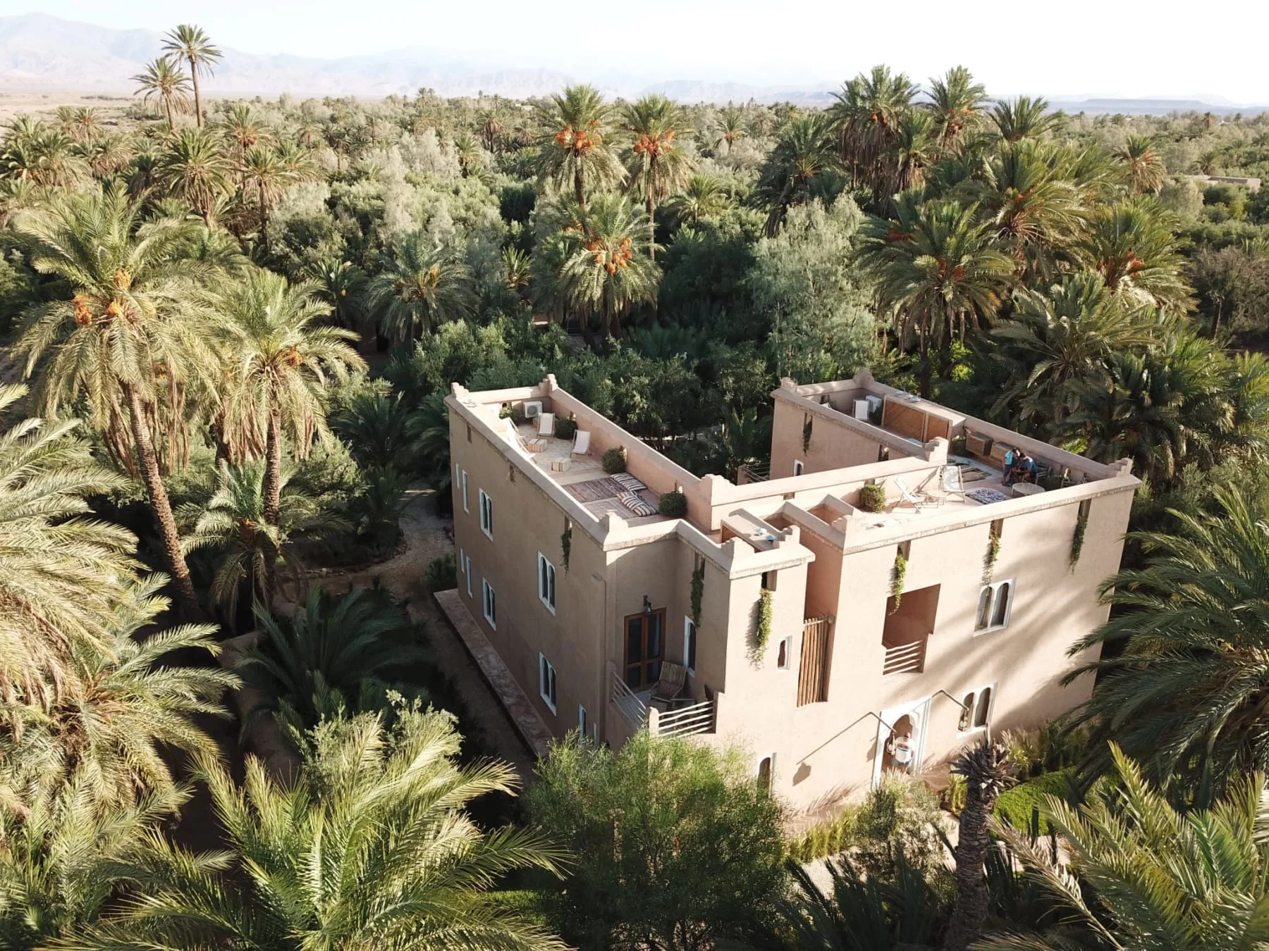 L’Ma Lodge among the Skoura palms