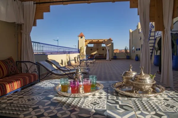 Terrace at Le Petit Riad
