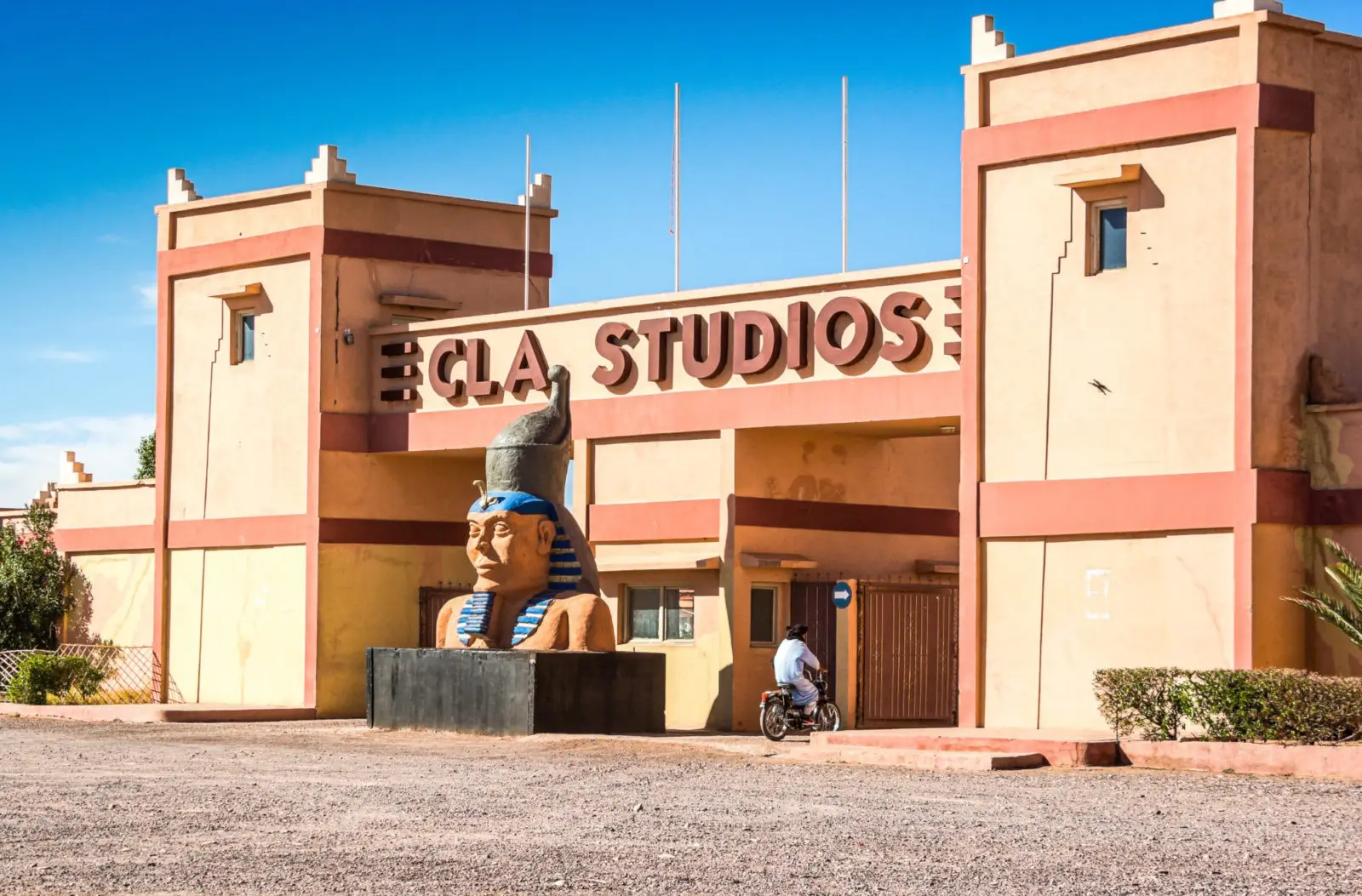 CLA Studios entrance in Ouarzazate