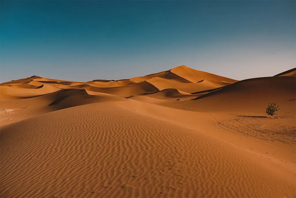 Erg Chebbi — Two Days — operator photograph.