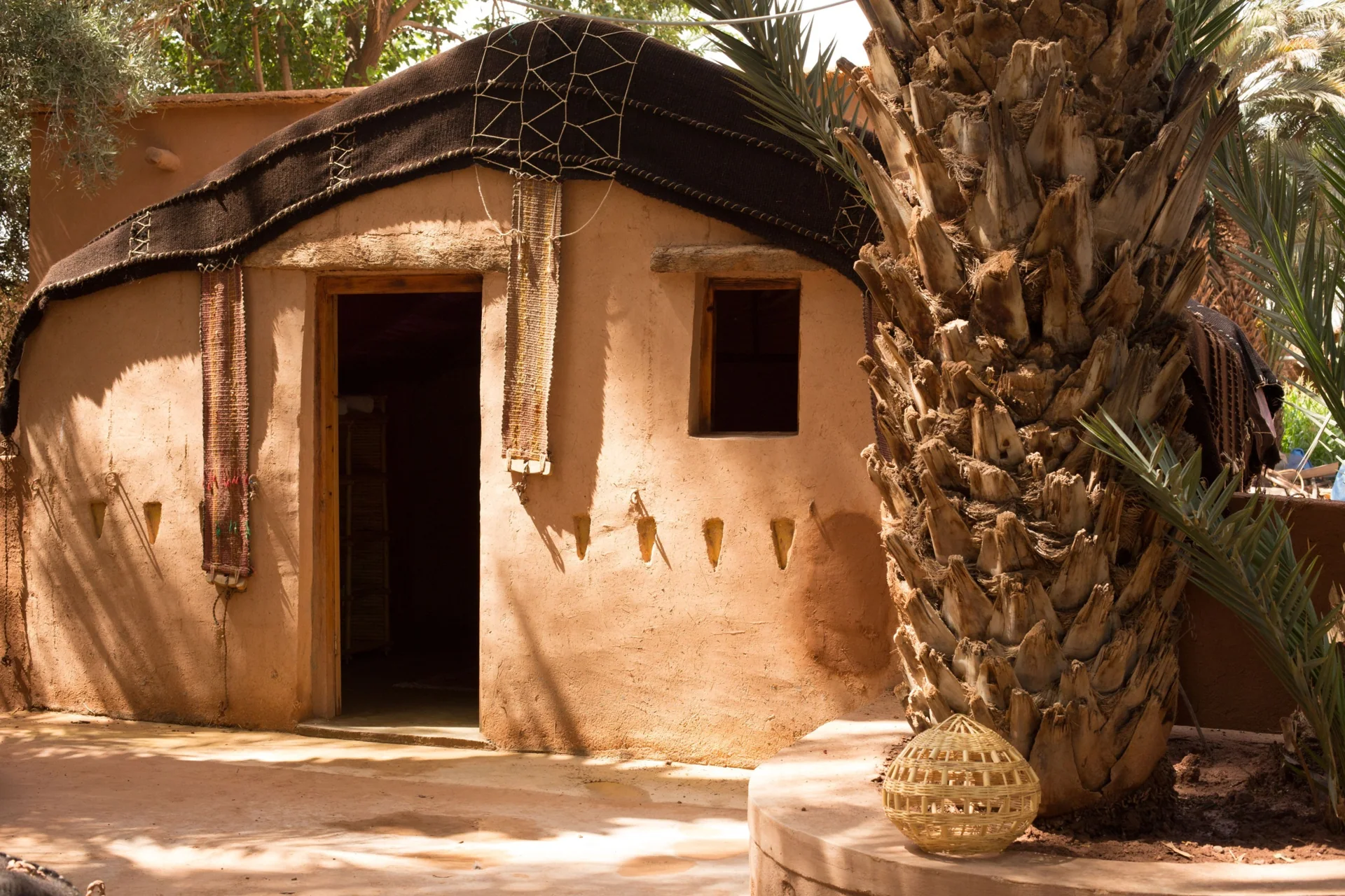 Ecolodge La Palmeraie — source photograph.