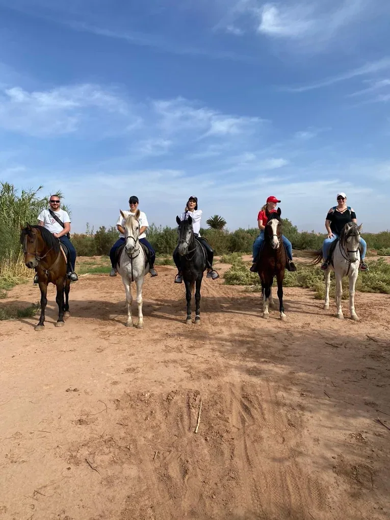 Horse riding — Fint Oasis — operator photograph.
