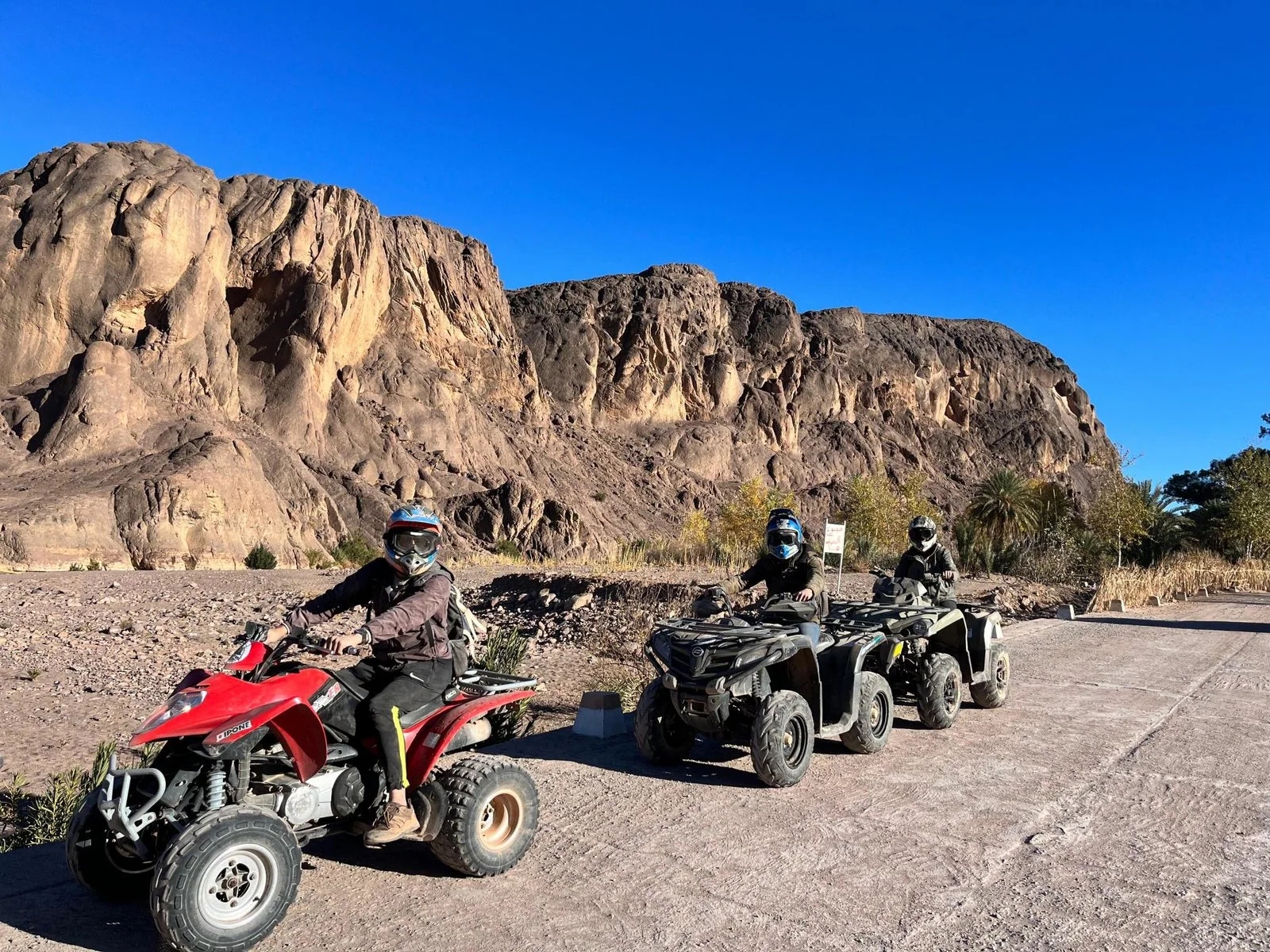 Quad — Fint Oasis — operator photograph.