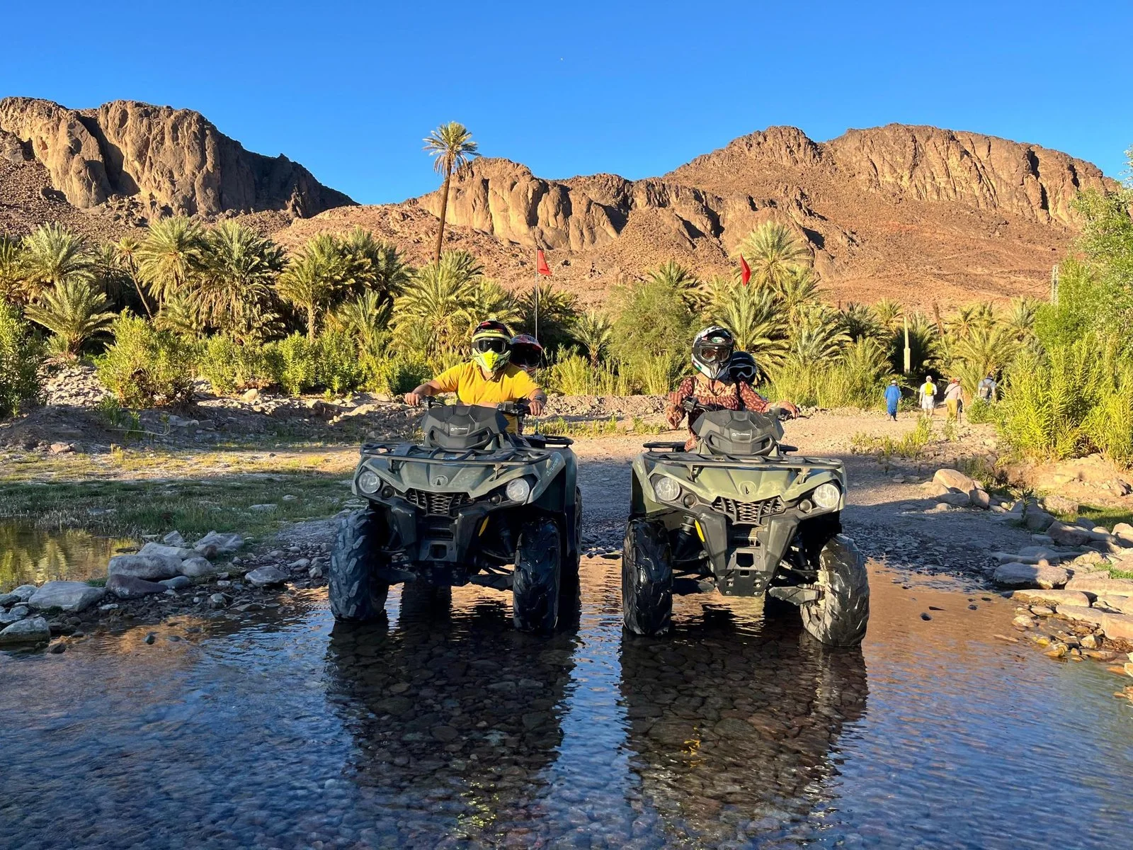 Quad — Fint Oasis — operator photograph.