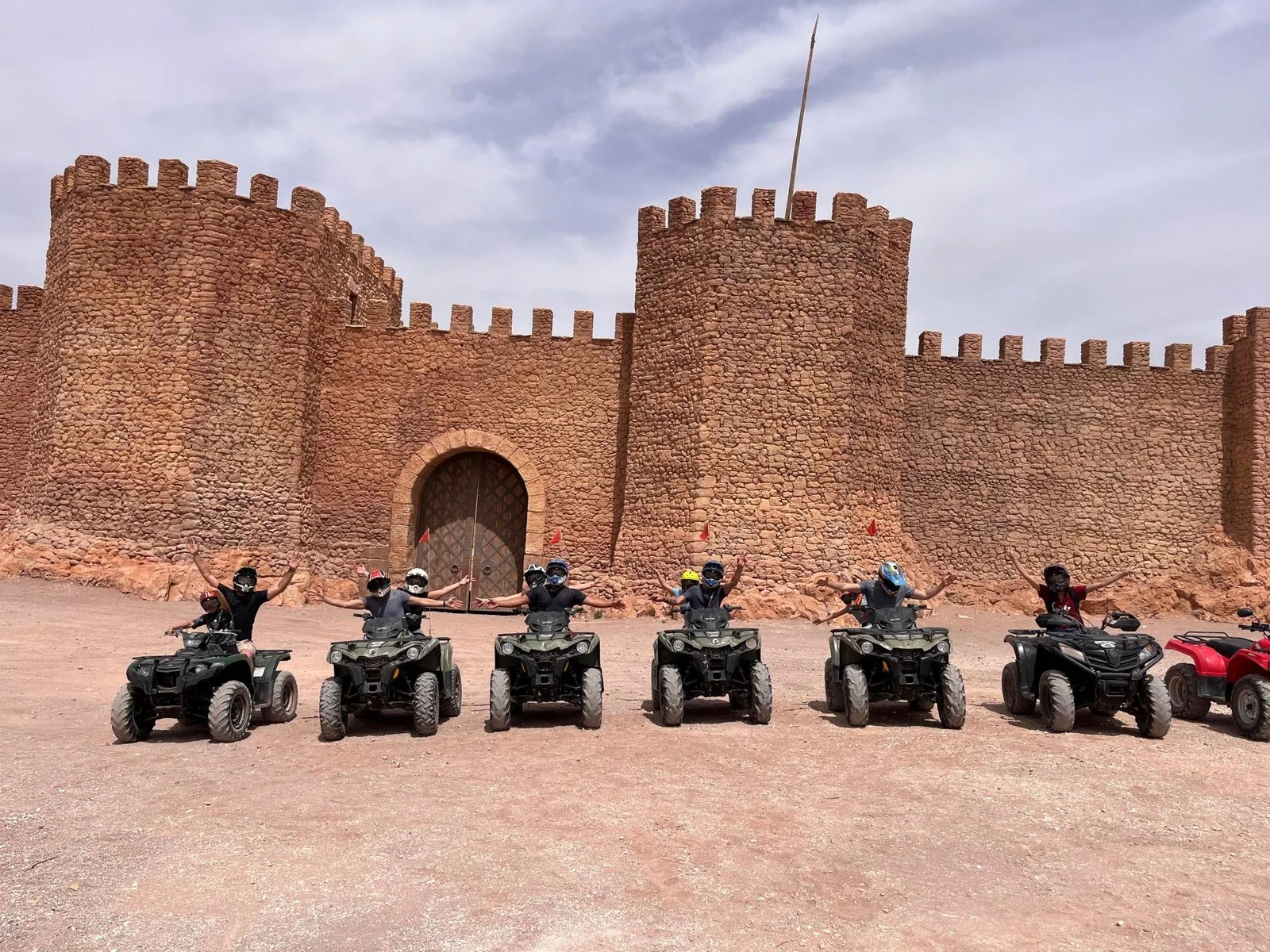 Quad — Kingdom of Heaven — operator photograph.