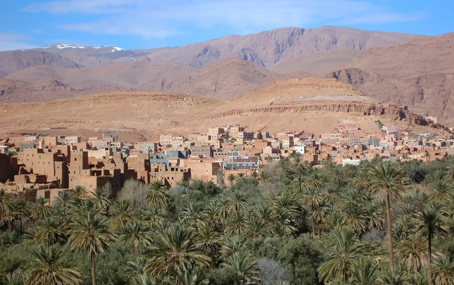 Tinghir and the Todgha oasis corridor, on the return stage of the South Oasis journey.